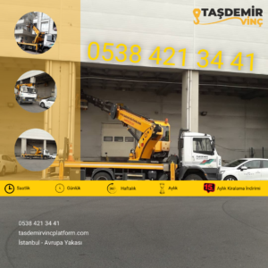 Kiralık sepetli platform