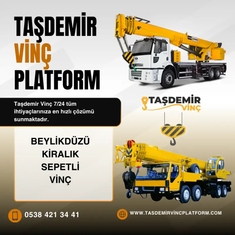 Beylikdüzü Kiralık Vinç