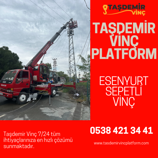 Kiralık Sepetli Vinç